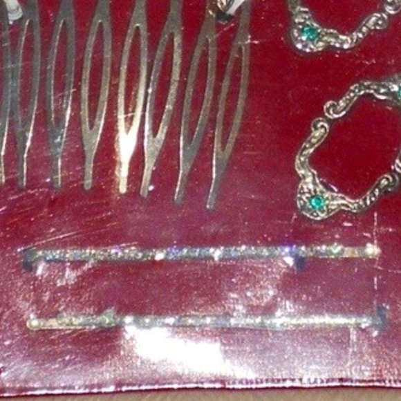 Vintage Rare Antique Style Unique Elegant 5 Pc Hair Set main image 6